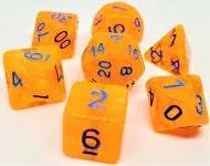 Dice Set Galaxy: Pumpkin (7)