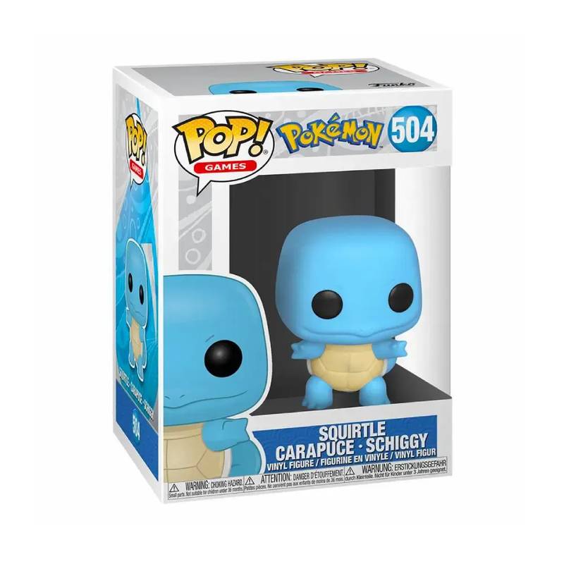 POP! Pokémon - Squirtle figurka #504