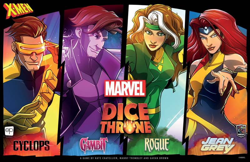Marvel Dice Throne: X-Men - Cyclops v. Gambit v. Rogue v. Jean Grey