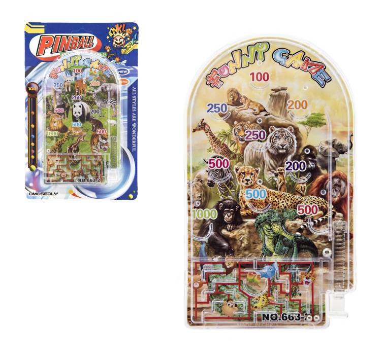 Pinball zoo hlavolam