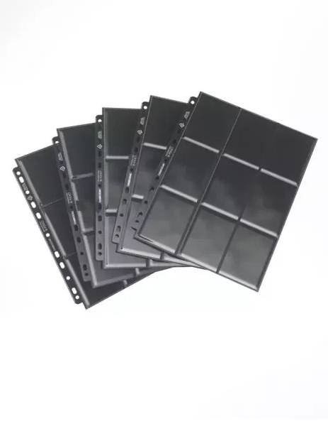 Stránka do alba Gamegenic - Side Loaded 18-Pocket Pages Black (1 ks)