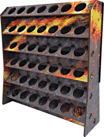 Stojan a modul na barvy - láva (velký, 33 mm)