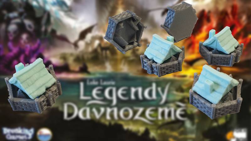 Základny pro hrady do hry Legendy Dávnozemě