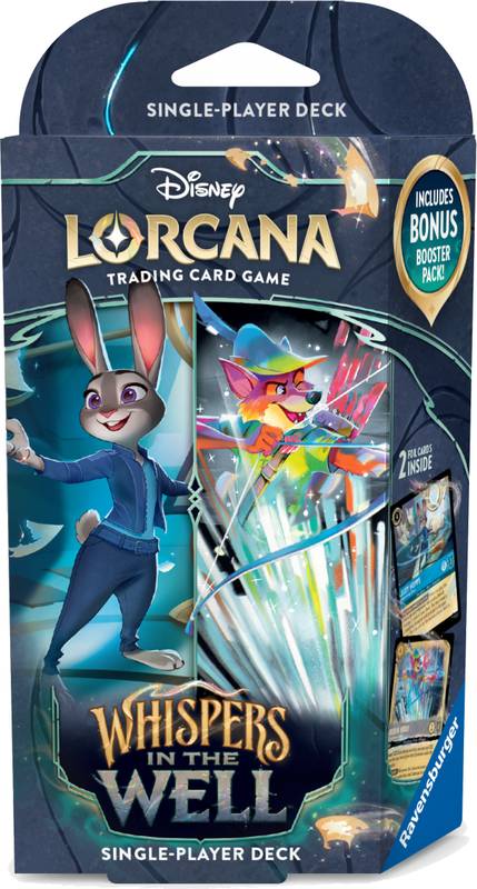 Disney Lorcana: Whispers in the Well Starter Deck Varianta: Saphire & Steel