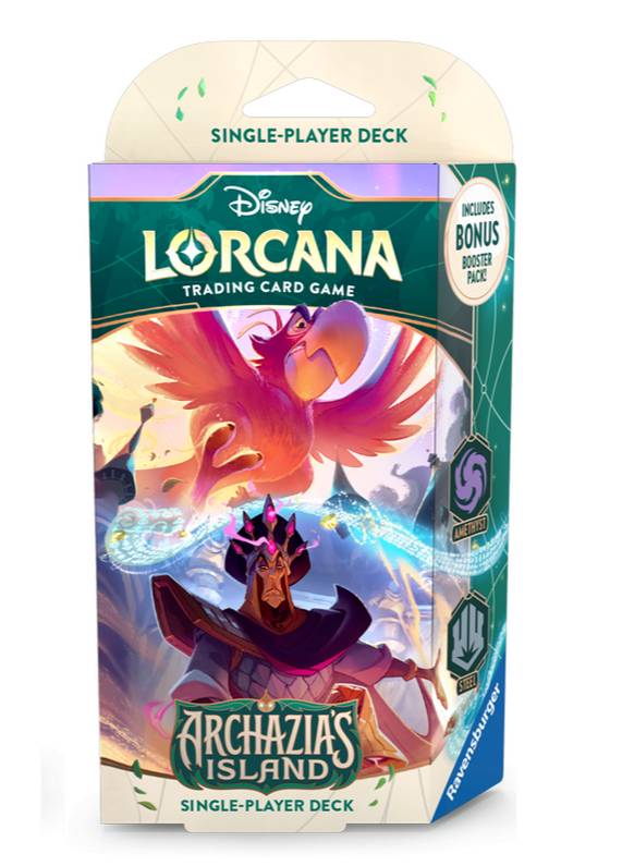 Disney Lorcana TCG: Archazia's Island - Starter Deck - Amethyst a Steel