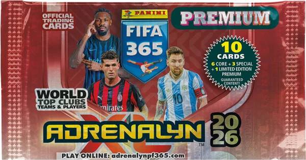 Panini FIFA 365 2025/2026 Adrenalyn - Premium Packet