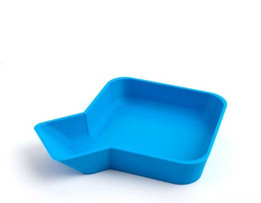 Univerzální miska na žetony se zobáčkem XL 9cm - modrá