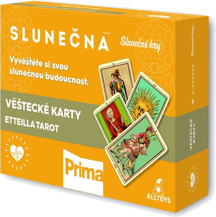 Slunečná: Luxusní věštecké karty