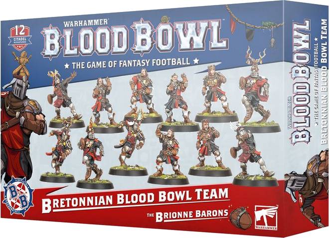 Bretonnian Blood Bowl Team: The Brionne Barons