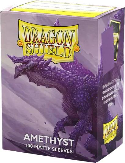 Blackfire Ochranné obaly na karty Dragon Shield - Standard Sleeves Matte Amethyst (100 ks)