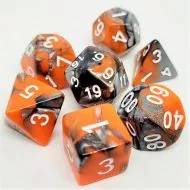 Dice Set Racing Orange (7)