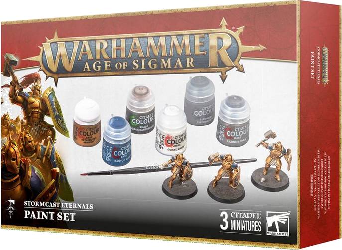 Warhammer: Age of Sigmar - Stormcast Eternals Paint set