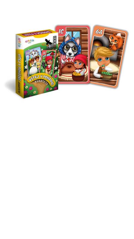 Karty - Kvarteto Vítej v pohádce - Filip Škoda