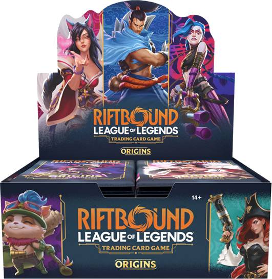 Asmodeé Riftbound TCG - Origins - Booster Box (24 boosterů)
