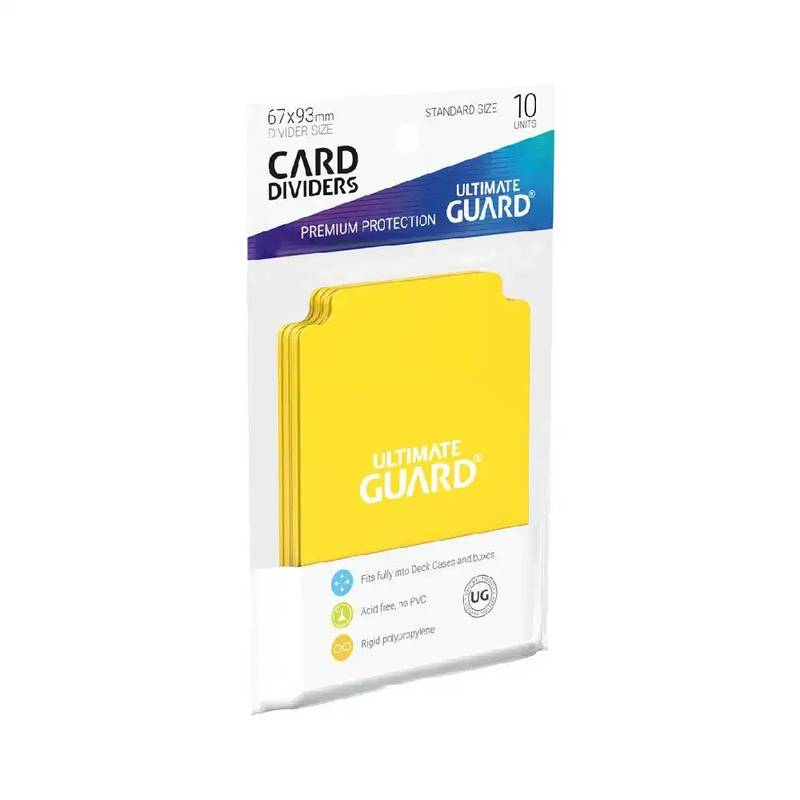10 Ultimate Guard Předělů - žluté