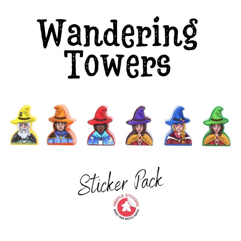 Samolepky pro Toulavé věže