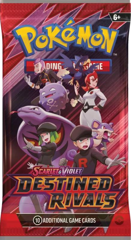 Pokémon TCG: Scarlet & Violet - Destined Rivals Booster (10 karet)