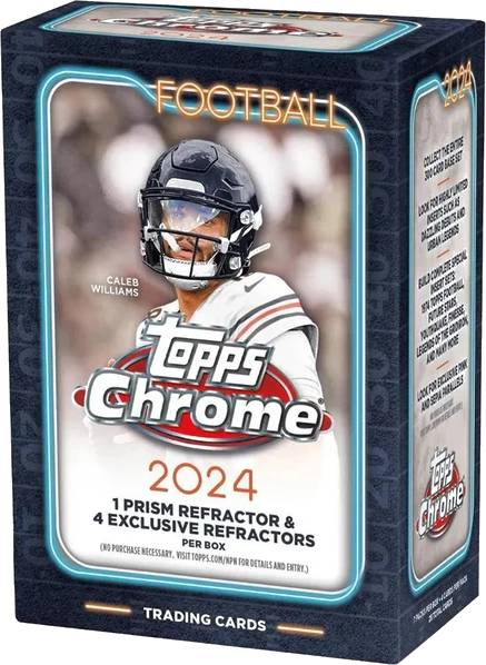 2024 NFL Chrome Football Value Box