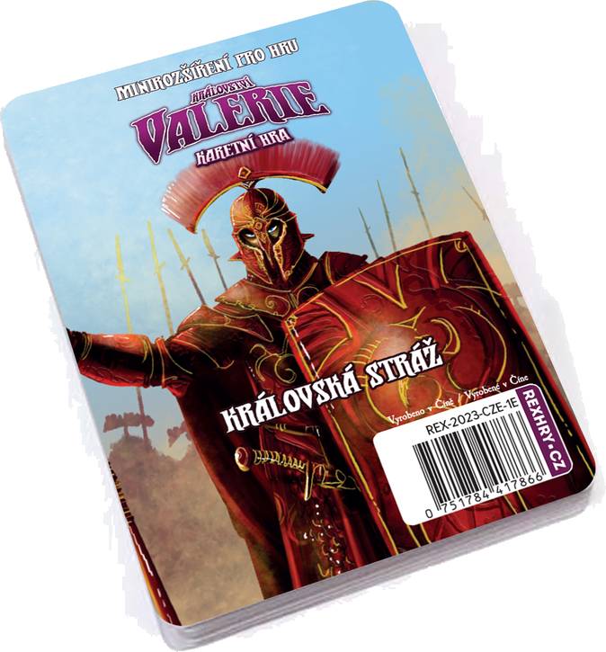 Království Valerie: Karetní hra - Královská stráž
