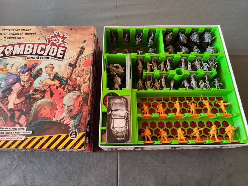 Zombicide 2. edice - Insert (černý, INS0016) NENÍ HRA! Insert: Zombicide