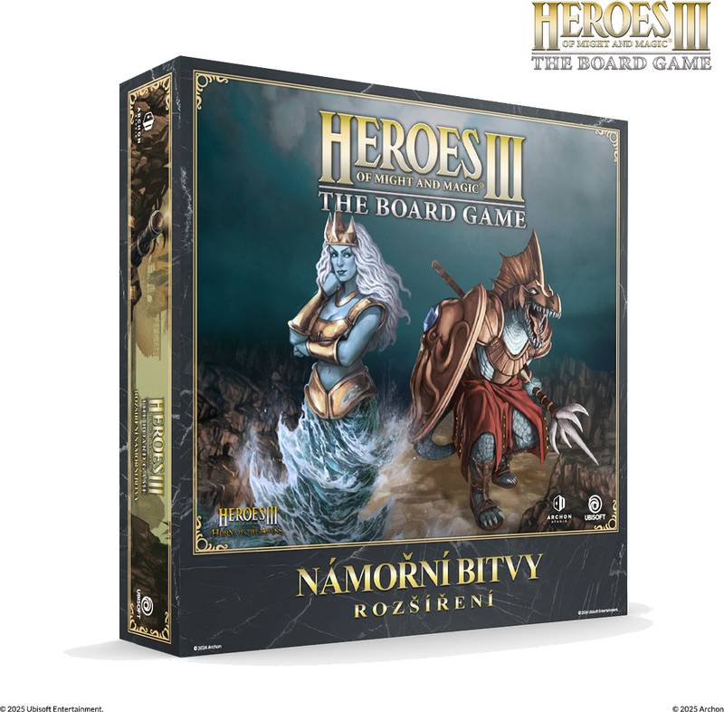 Heroes of Might & Magic III: The Board Game - rozšíření Námořní bitvy