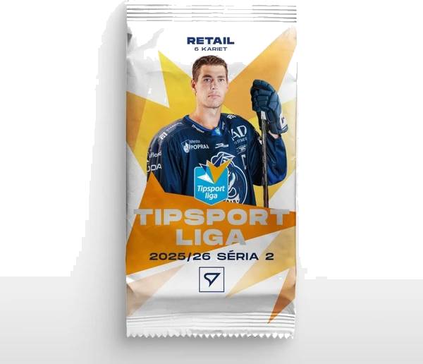 Hokejové kartičky SportZoo - Tipsport liga 2025/26 - 2. série Retail balíček