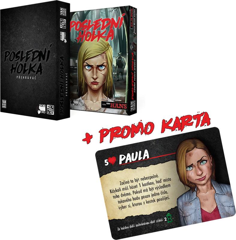 Poslední holka: Přehrávač + videokazeta Krvavý hezký stezky