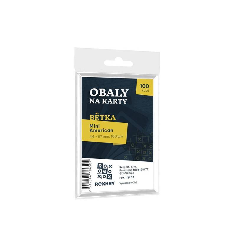 Obaly na karty REX - Mini American - Bětka - 44 x 67 mm 100ks