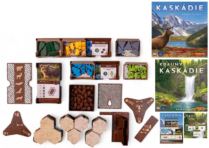 Kaskádie a Krajiny Kaskádie - insert pro hru Barva: Vícebarevná