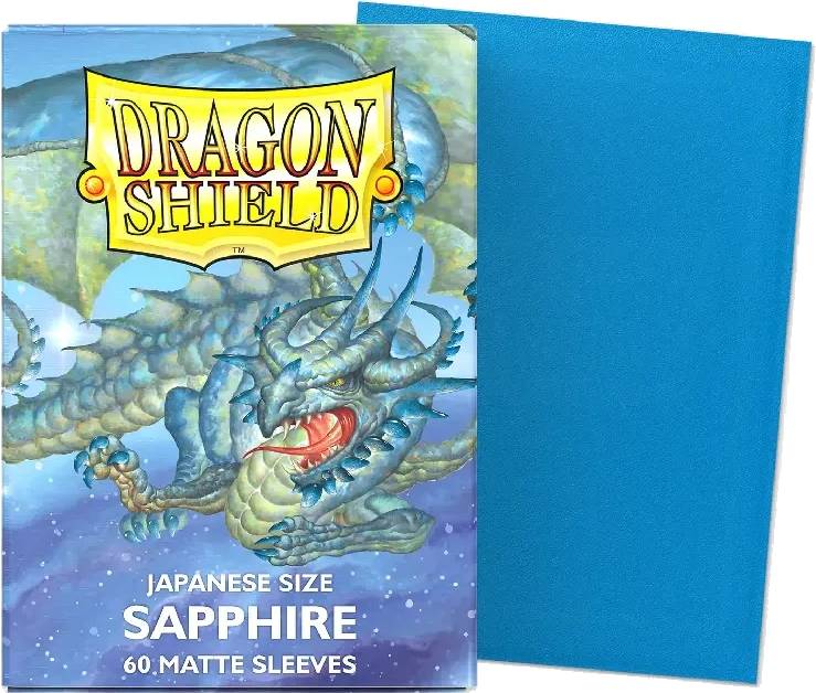 60 malých obalů Dragon Shield - matné Sapphire