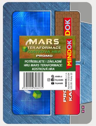 Mars: Teraformace - Kostková hra - promo karty