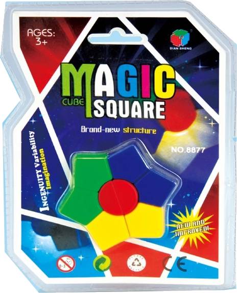 Magická kostka - kytka