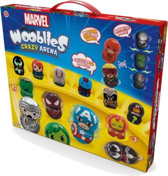 Wooblies bojová aréna s 2 turbo vystřelovači