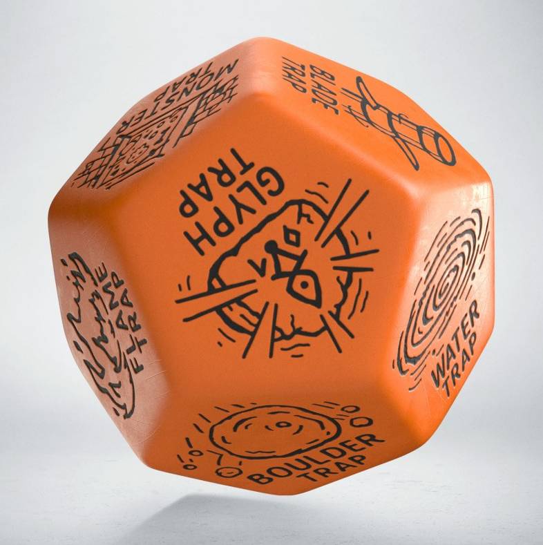 Trap Generator Die: Orange&Black