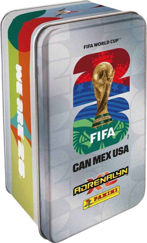 Sběratelské karty FIFA World Cup 2026 - Adrenalyn XL Tin (náhodný výběr)