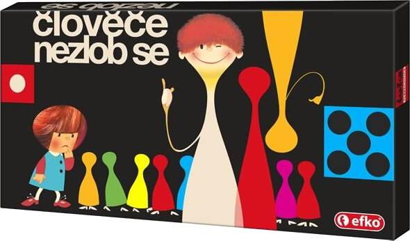 Člověče, nezlob Se ! - Společenská hra Retro