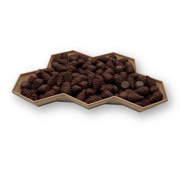 Univerzální miska - pětidílná Barva: Hnědá