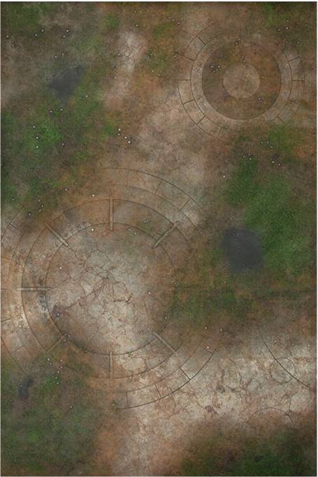 Herní podložka 6'x4' (183x122 cm) - různé motivy Barva: Lost world