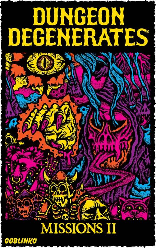 Dungeon Degenerates: Missions II and Brain Blisterer - EN