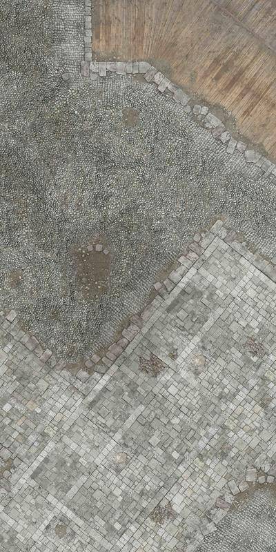 Herní podložka 6'x3' (183 x 91,5 cm) - různé motivy Barva: Medieval Town (+brašna zdarma)