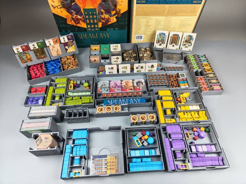 Insert: Speakeasy (černý, 0100) Varianta: CZ