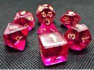 Dice Set Transparent: Bollywood (7)