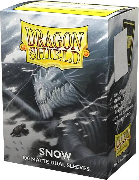 Dragon Shield 100ks - Matte Dual Snow