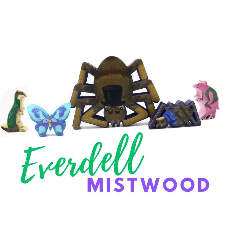 Samolepky pro Everdell - Mistwood