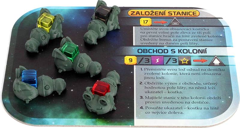 Mars: Teraformace - Vesmírné lodě