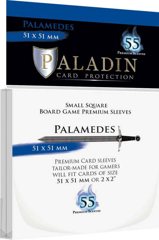Obaly na karty Paladin: Palamedes (51x51mm) 55 ks