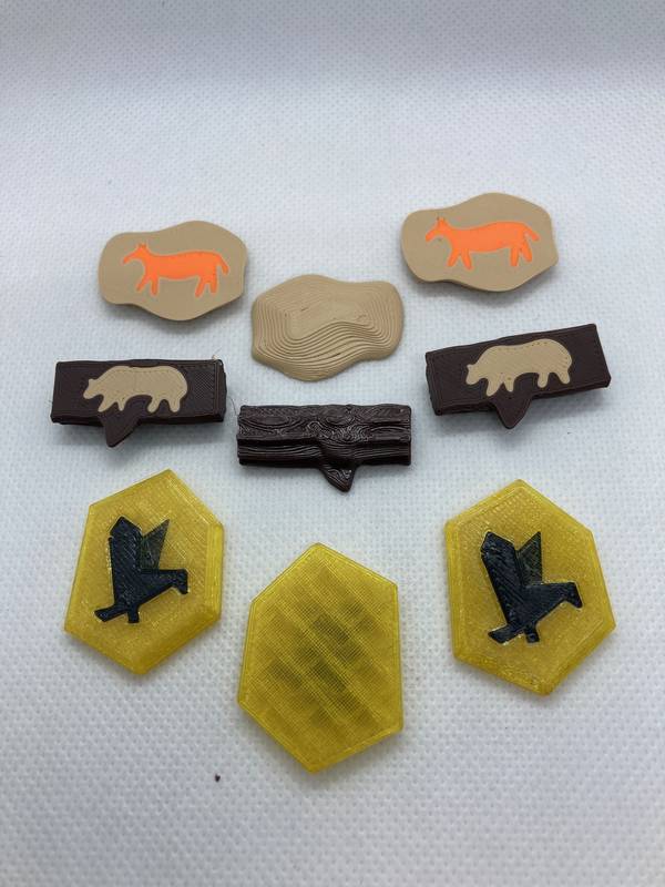 Širé pláně (Great Plains) : plastové žetony