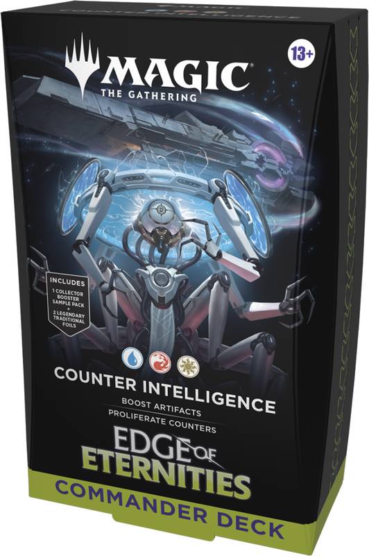 Magic: The Gathering Edge of Eternities - Counter Intelligence Commander Deck