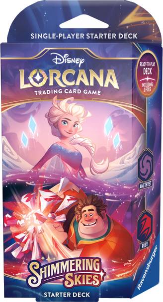 Disney Lorcana TCG: Shimmering Skies - Starter Deck Amethyst / Ruby