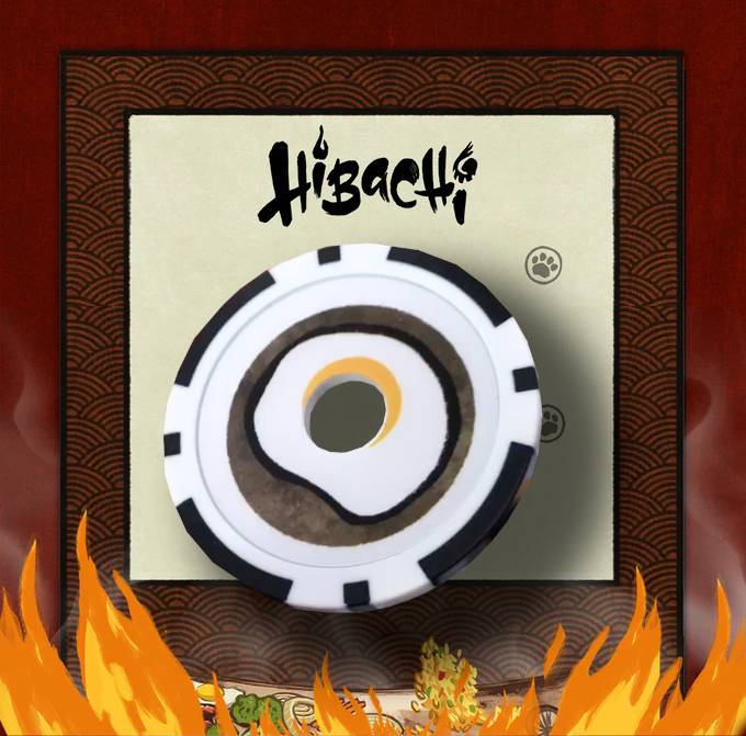 Hibachi : Egg power token